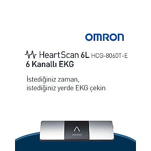 Omron HeartScan 6L 6 Kanallı Taşınabilir EKG Ölçüm Cihazı - Omron