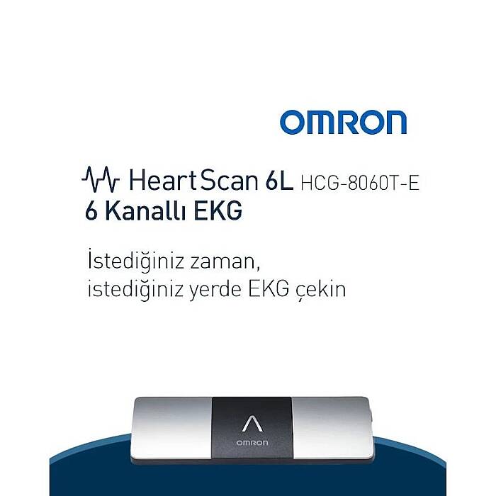 Omron HeartScan 6L 6 Kanallı Taşınabilir EKG Ölçüm Cihazı - 1