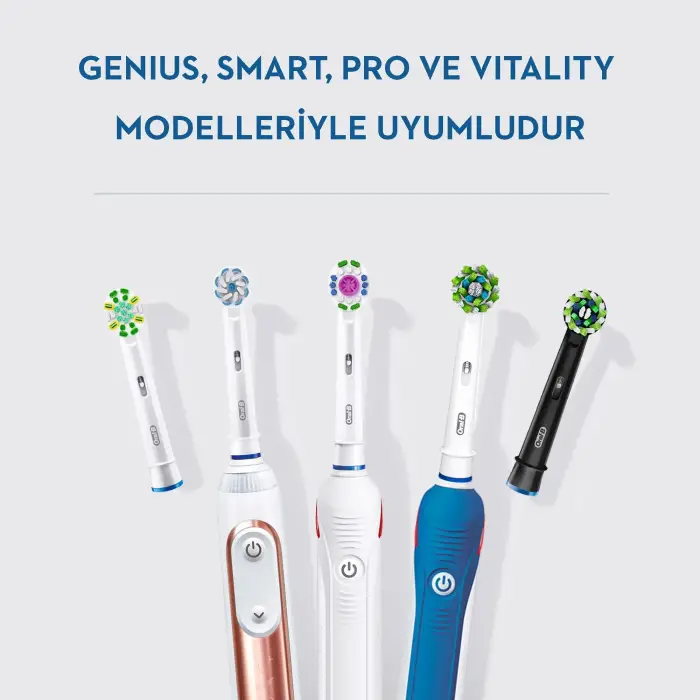 Oral-B Cross Action Clean Maximiser Diş Fırçası Yedek Başlığı 4'lü - 5
