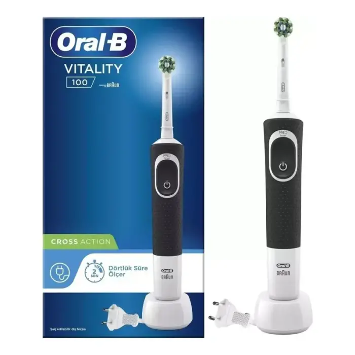 Oral-B D100 Vitality Cross Action Şarjlı Diş Fırçası - 1