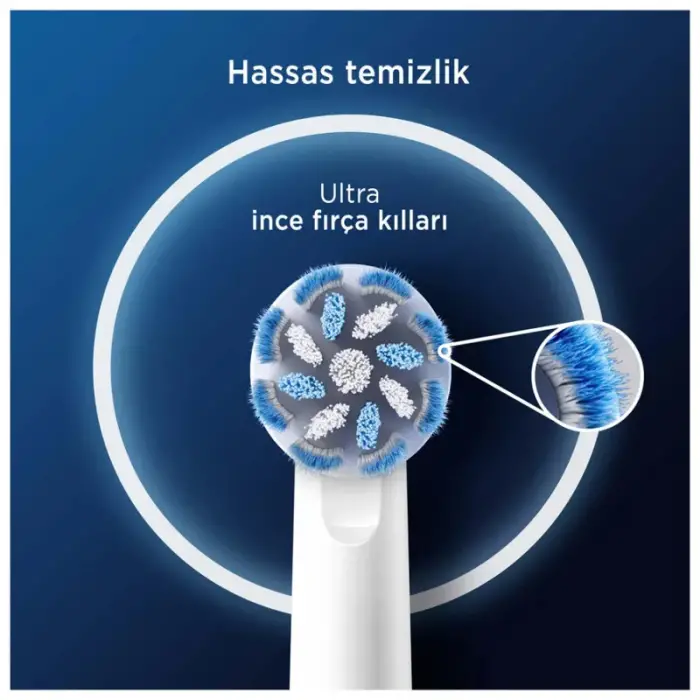 Oral-B Sensitive Clean Diş Fırçası Yedek Başlığı 4'lü - 3