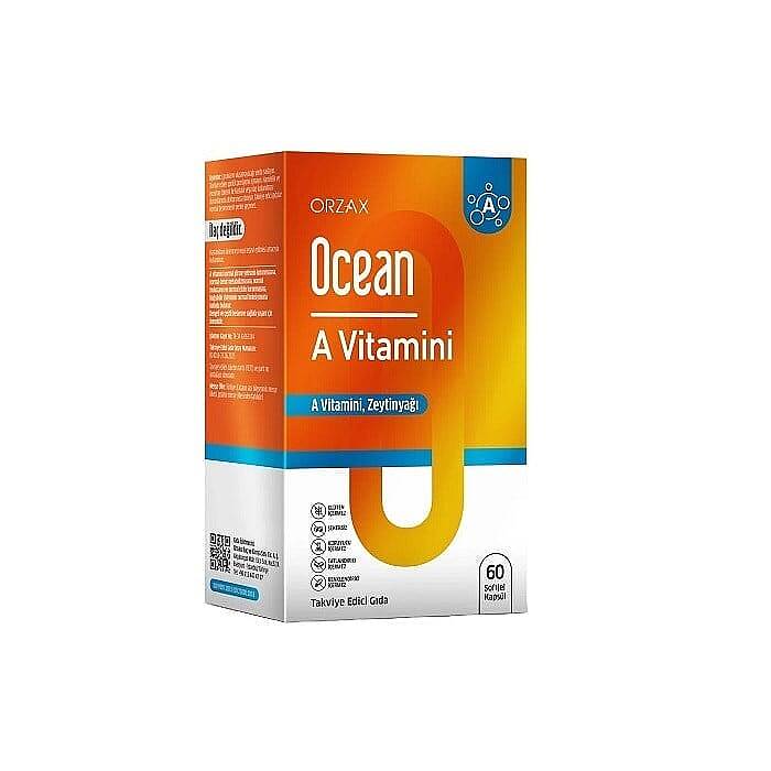 Orzax Ocean A Vitamini 60 Kapsül - 1