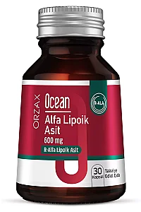 Orzax Ocean Alfa Lipoik Asit 600 mg 30 Kapsül - Orzax
