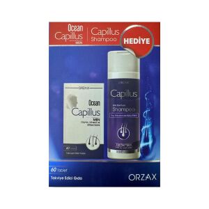 Orzax Ocean Capillus Men 60 Tablet + Capillus Şampuan Hediyeli - Orzax