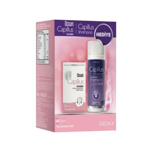 Orzax Ocean Capillus Women 60 Tablet + Capillus Şampuan Hediyeli - Orzax