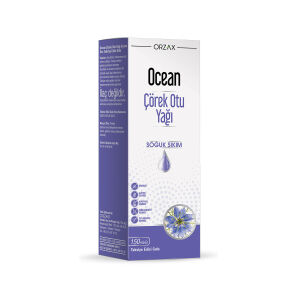 Orzax Ocean Çörek Otu Yağı Soğuk Sıkım 150 ml - Orzax
