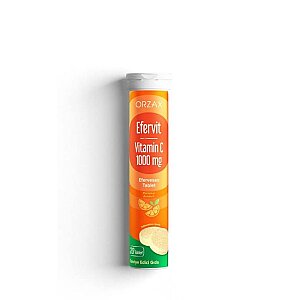 Orzax Ocean Efervit Vitamin C 1000 mg 20 Efervesan Tablet - Orzax
