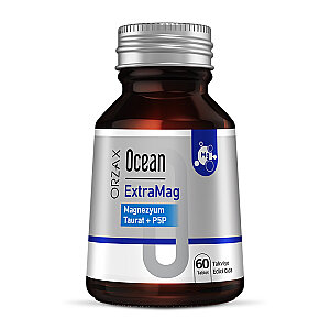 Orzax Ocean ExtraMag Magnezyum Taurat + P5P 60 Tablet - Orzax