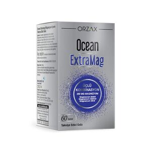 Orzax Ocean ExtraMag Üçlü Magnezyum Kombinasyonu 60 Tablet - Orzax
