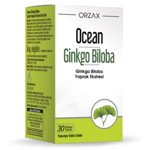 Orzax Ocean Ginkgo Biloba 30 Kapsül - Orzax