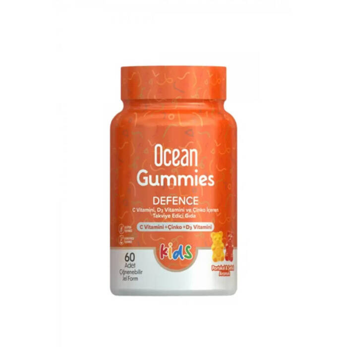 Orzax Ocean Gummies Defence 60 Adet Çiğnenebilir Form - 1