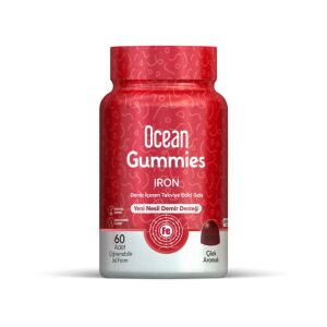 Orzax Ocean Gummies Iron 60 Adet Çiğnenebilir Jel Form - Orzax