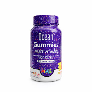 Orzax Ocean Gummies Multivitamin 60 + 60 Adet Çiğnenebilir Jel Form - Orzax