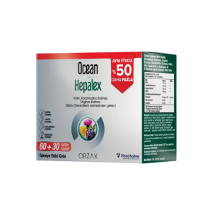 Orzax Ocean Hepalex 60 Softjel Kapsül - %50 Daha Fazla - Orzax