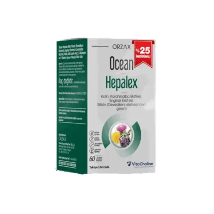 Orzax Ocean Hepalex 60 Yumuşak Kapsül - %25 İndirimli - 1