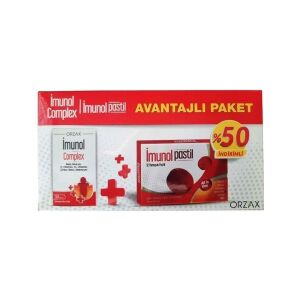 Orzax Ocean İmunol Complex 30 Kapsül + Orzax İmunol Soft Pastil 12'li - Orzax