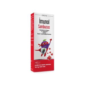 Orzax Ocean İmunol Sambucus Şurup 150 ml - Orzax