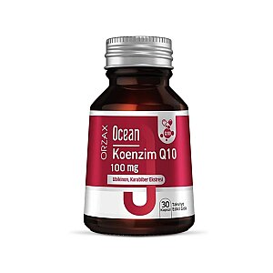 Orzax Ocean Koenzim Q10 100 mg 30 Kapsül - Orzax