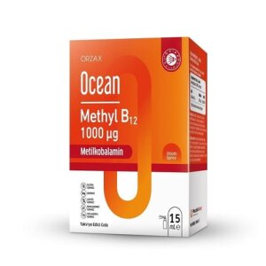 Orzax Ocean Methyl B12 1000 mcg Sprey 15 ml - Orzax