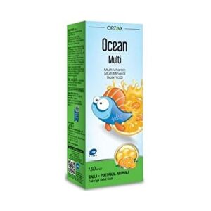 Orzax Ocean Multi Ballı Portakal Aromalı Şurup 150 ml - Orzax
