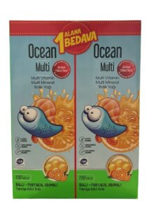 Orzax Ocean Multi Şurup 150 ml - 1 Alana 1 Bedava - Orzax