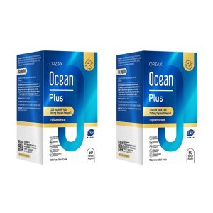 Orzax Ocean Plus 1200 mg 50 Kapsül x2 Adet - Orzax