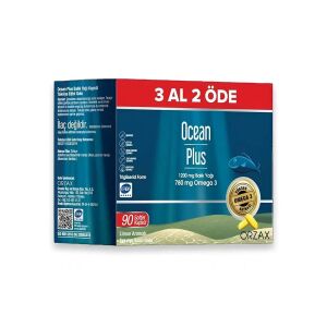 Orzax Ocean Plus 1200 mg 90 Kapsül - 3 Al 2 Öde - Orzax