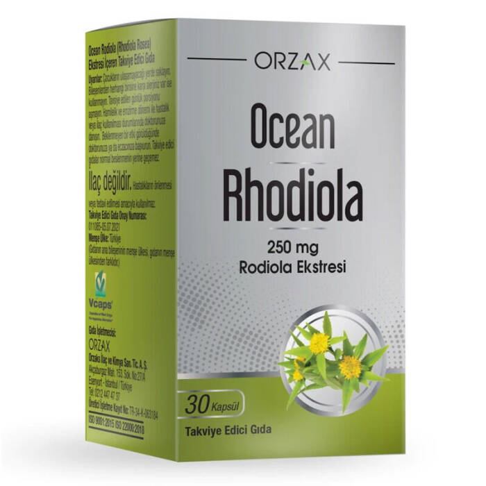 Orzax Ocean Rhodiola 30 Kapsül - 1