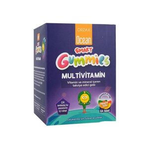 Orzax Ocean Smart Gummies Multivitamin 64 Adet Çiğneme Tableti - Orzax