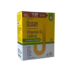 Orzax Ocean Vitamin D3 1000 IU Sprey 30 ml - Orzax