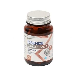 Osende Çinko & Bakır 60 Kapsül - Tab