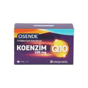 Osende Koenzim 100 mg Q10 30 Yumuşak Kapsül - Tab