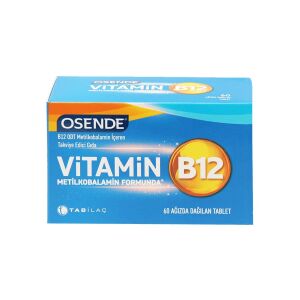 Osende Vitamin B12 60 Ağızda Dağılan Tablet - Tab