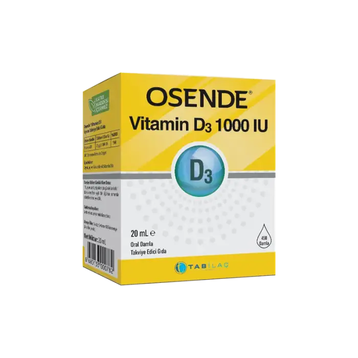 Osende Vitamin D3 1000 IU Damla 20 ml - 1