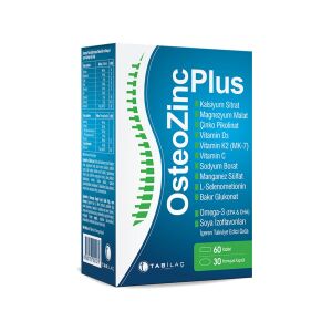 OsteoZinc Plus 60 Tablet + 30 Yumuşak Kapsül - Tab