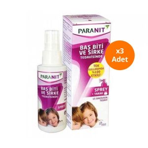 Paranit Bit Sprey 100 ml x 3 Adet - Paranit