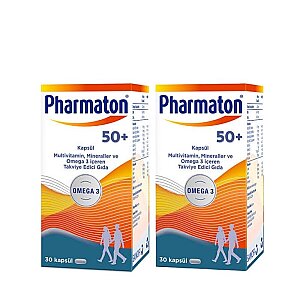 Pharmaton 50 Plus 30 + 30 Kapsül - Pharmaton