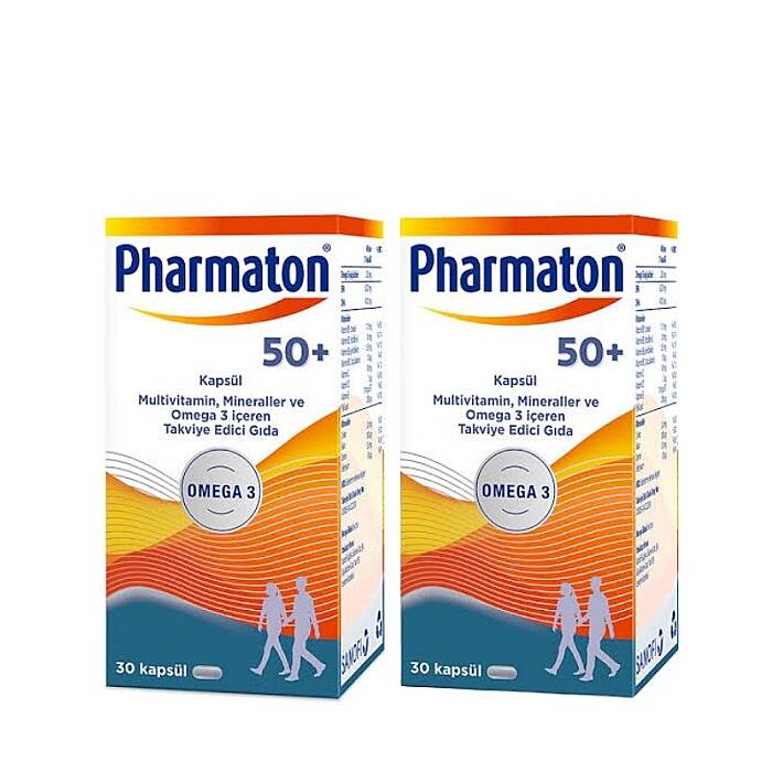 Pharmaton 50 Plus 30 + 30 Kapsül - 1