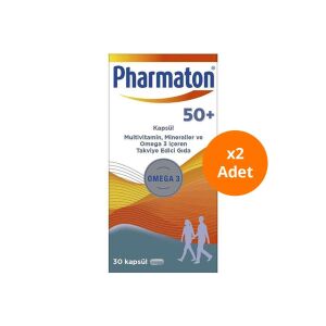 Pharmaton 50 Plus 30 Kapsül x2 Adet - Pharmaton