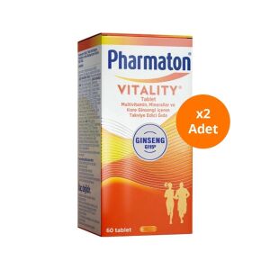 Pharmaton Vitality 60 Tablet x2 Adet - Pharmaton