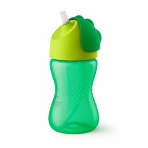 Philips Avent Desenli Pipetli Bardak 300 ml - Yeşil - Philips Avent