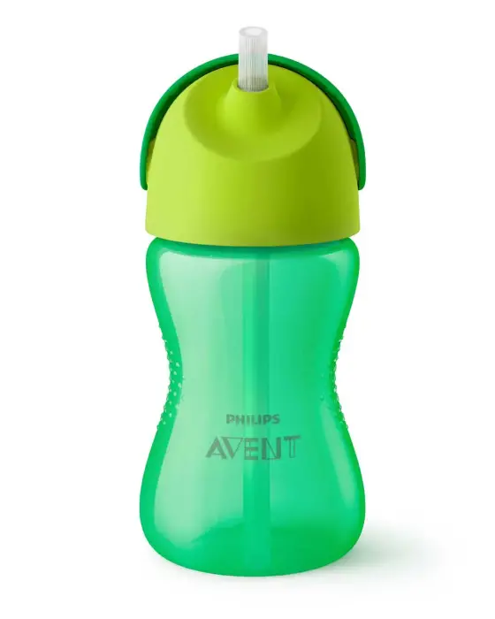 Philips Avent Desenli Pipetli Bardak 300 ml - Yeşil - 2