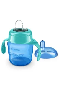 Philips Avent Eğitici Damlatmaz Bardak SCF551/05 6 Ay+ 200 ml (Mavi) - 3