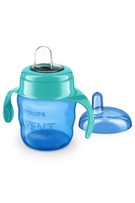 Philips Avent Eğitici Damlatmaz Bardak SCF551/05 6 Ay+ 200 ml (Mavi) - 3