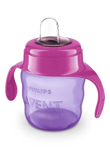 Philips Avent Eğitici Damlatmaz Bardak 6 Ay+ 200 ml (Mor) - 2