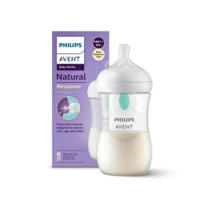 Philips Avent Natural Response Doğal Tepkili Antikolik PP Biberon 1 Ay+ 260 ml - Philips Avent