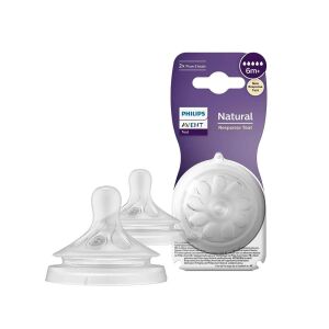 Philips Avent Natural Response Doğal Tepkili Biberon Emziği 5 Numara 6 Ay+ 2'li - Philips Avent