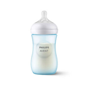 Philips Avent Natural Response Doğal Tepkili PP Biberon Mavi 1 Ay+ 260 ml - Philips Avent