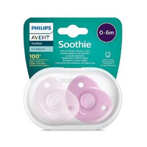Philips Avent Soothie Emzik 0-6 Ay 2'li (Pembe) - Philips Avent