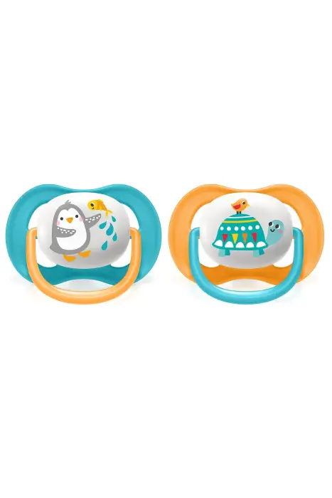 Philips Avent Ultra Air Animals Emzik 6-18 Ay 2'li (Hayvan Desenli) - 3